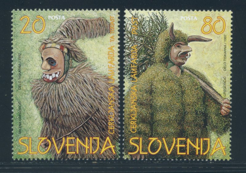 Slovenia 281-2  MNH cgs