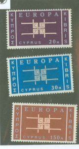 Cyprus #229-231 Mint (NH) Single (Complete Set) (Europa)