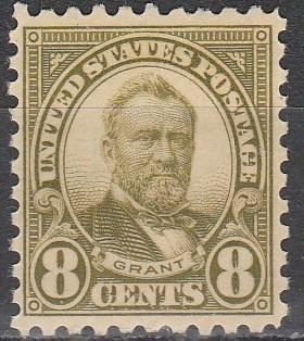 US #589 F-VF Unused  CV $27.50 (A2286)