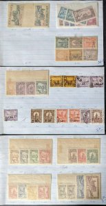 EDW1949SELL : TUNISIA Useful Mint & Used collection in O/T approval pgs Cat $968