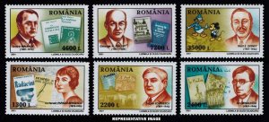 Romania Scott 4435-4440 Mint never hinged.