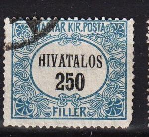 Hungary - #O5 Official - Used