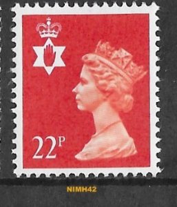 Great Britain-Wales  #WMMH42  22p QE II - 4Dec1990  (1) Mint NH