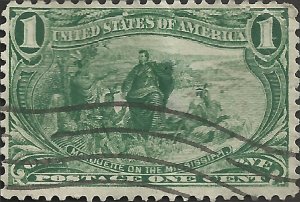 # 285 Dark Yellow Green Used FAULT Jacques Marquette On The Mississippi