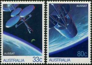 Australia 1986 SG998 AUSSAT satellite set MNH