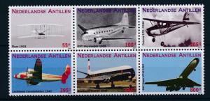 [NA1959] Netherlands Antilles Antillen 2009 Classic planes MNH # 1959-64