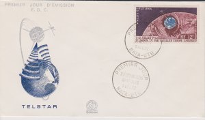 Wallis & Futuna # C17 Telstar Satellite, First Day Cover