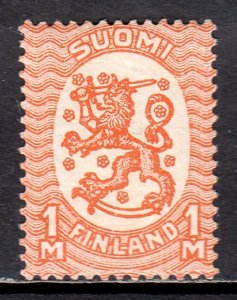 Finland - Scott #102 - MH - Gum wrinkle - SCV $8.50