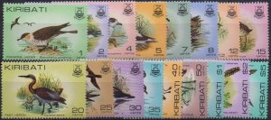 Kiribati 1982 SG163-178 Birds (17) set MNH