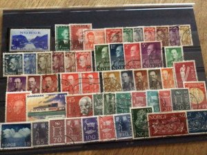 Norway mounted mint or used stamps  A12409