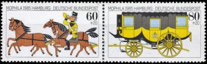 Scott #B635a Stagecoach and Horses MNH