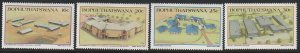 1987 South Africa - Bophuthatswana - Sc 196-9 - MNH VF - 4 singles - Education