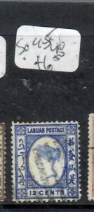 LABUAN    QV 12 C     SG 43    VFU             P0529C H