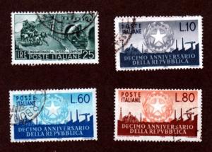 Italy 709-713 Used!