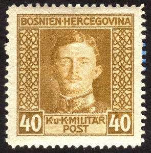 1917, Bosnia 40h, MH, Sc 114