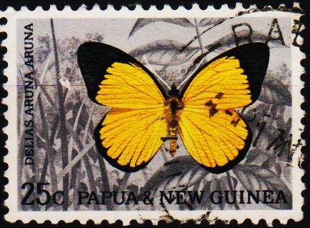 Papua New Guinea.1966 25c S.G.89 Fine Used