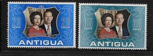 ANTIGUA 295-296 MNH  COMMON DESIGN TYPES 1972