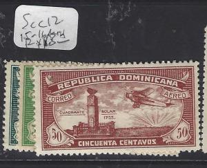 DOMINICAN REPUBLIC (P1010B)  SC C12, 15-6           MNH