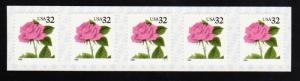#2492g Pink Rose S/A PNC-5 Pl #S111 - MNH