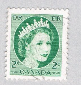 Canada 338 Used QEII 1 1953 (BP59741)