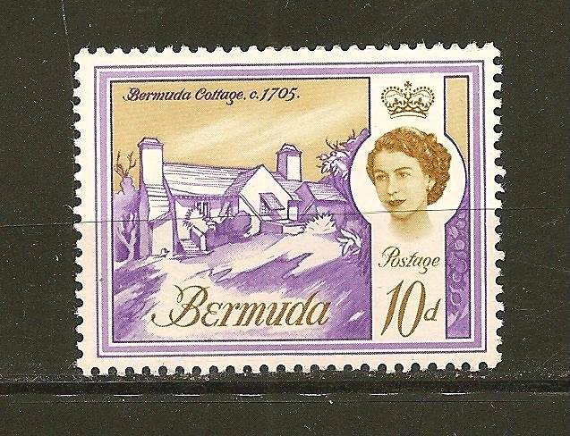 Bermuda 182A Bermuda Cottage Mint Hinged