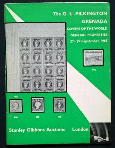 Auction Catalogue GL PILKINGTON GRENADA Collection Specialised Stanley Gibbons