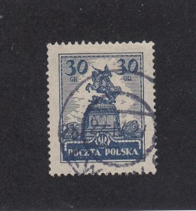 Poland Scott #235 Used