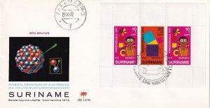 SA23h Suriname 1972 Child Welfare, FDC