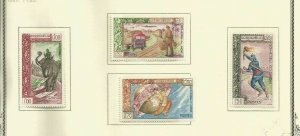 LAOS SCOTT 77-80 MNH 