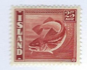 Iceland SC#224 MNH F-VF SCV$68.75...Worth a Close Look!