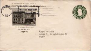 United States Illinois Chicago c1930 machine  Postal Stationery Envelope  Ill...