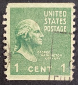 US #839 Used F - 1c George Washington 1939 [B16.2.4]