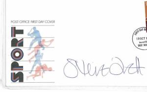 HH175 GB 1980 Sport FDC FDI Signed *Steve Ovett* Cover PTS