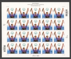 2003 US Scott# 3771 30c Special Olympic Sheet of 20  MNH