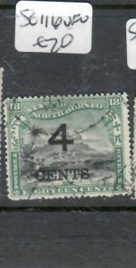 NORTH BORNEO 4C/18C     SG 116       VFU   P0507H