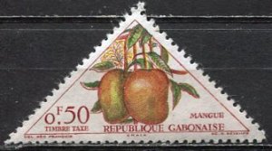 Gabon; 1962; Sc. # J35;  MH Single Stamp