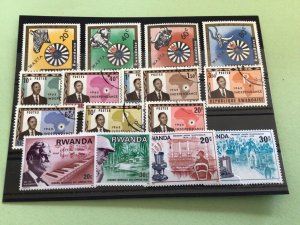 Rwanda Rwandaise mint never hinged and used stamps Ref 65703 