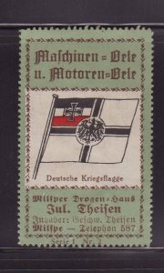 Specialty Flag Series, German Battle Flag, Jul. Theisen Drug Store, Series 1 #2