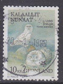 Greenland sc#188 1987 10k Birds used