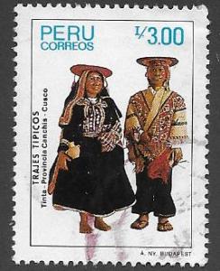 Peru  Scott 890  Used  