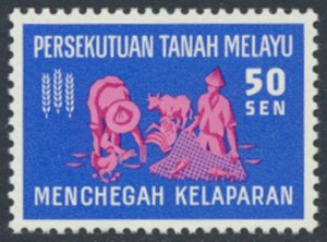 Malaya Persekutuan Tanah Melayu SC# 113  Freedom from Hunger MNH see scans