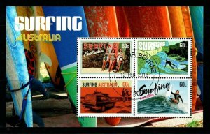 AUSTRALIA SGMS3933 2013 SURFING FINE USED