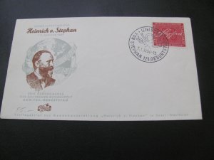 GERMANY 1956 FDC (155)