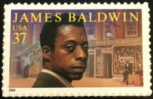 2004 James Baldwin Black Heritage Single 37c Postage Stamp- MNH, OG - Sc# 3871