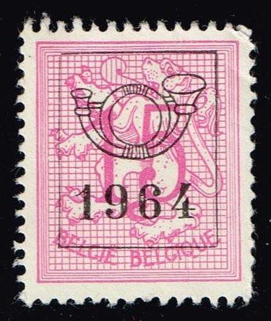 Belgium #408 Lion Rampant; Used Precancel (0.25)