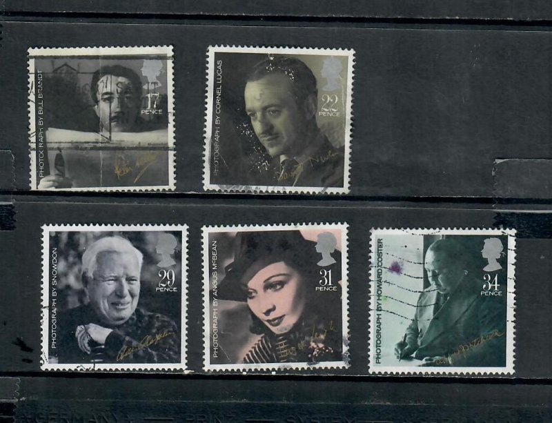 G.B  1985 COMMEMORATIVES  SET CINEMA h 310123   ,USED