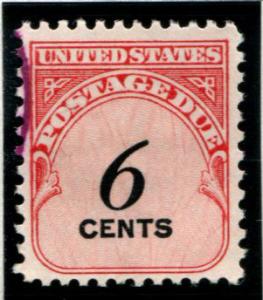 J94 US 6c Postage Due, used