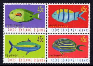 Cocos Keeling Islands 335 Fish MNH VF