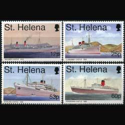 ST.HELENA 1996 - Scott# 666-9 Mail Ships Set of 4 NH