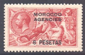 Morocco Scott 56 - SG136, 1914 Spanish 6p MH*